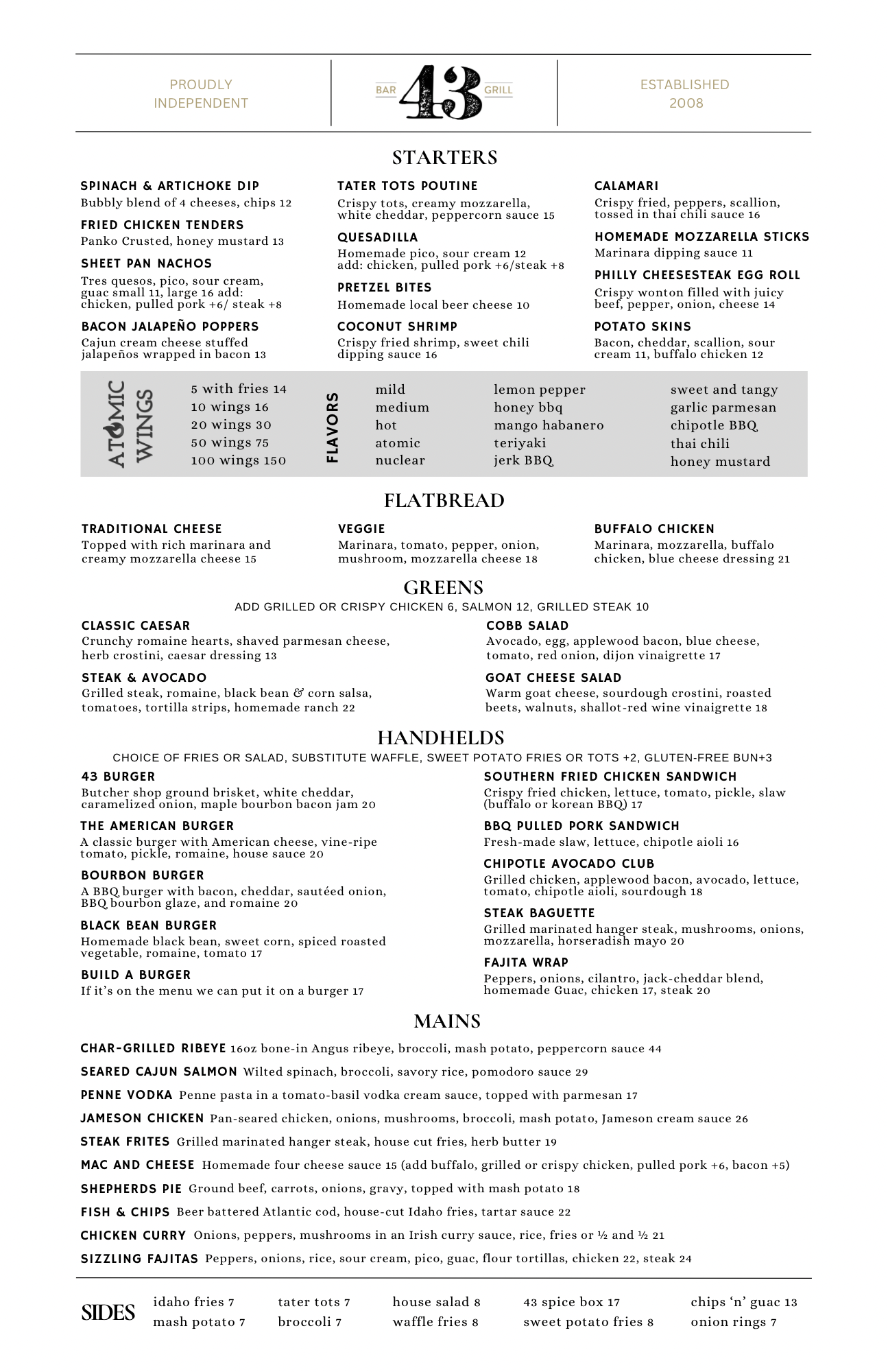 Bar 43 — Sunnyside